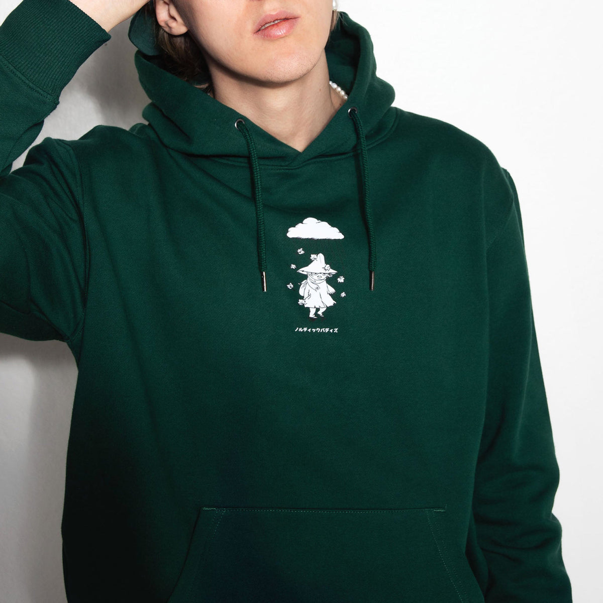 Hoodie Snufkin Unisex Green
