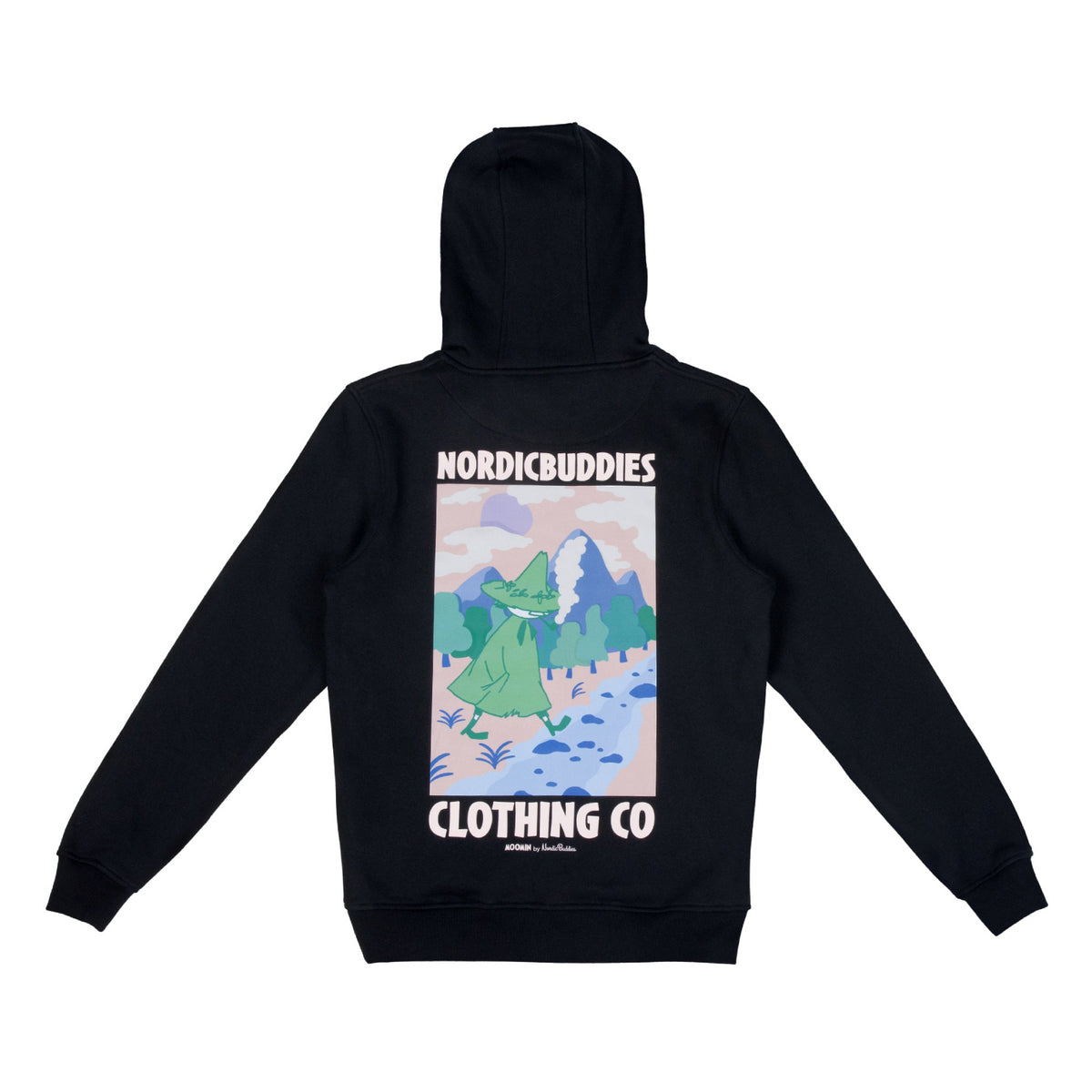 Hoodie Snufkin Unisex Black
