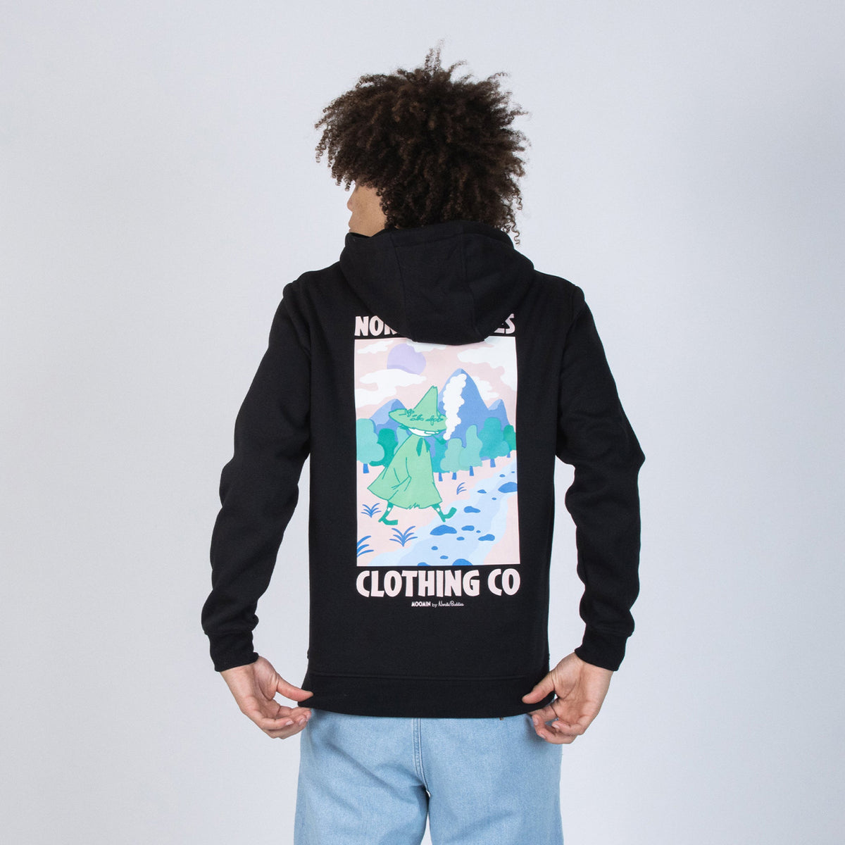 Hoodie Snufkin Unisex Black