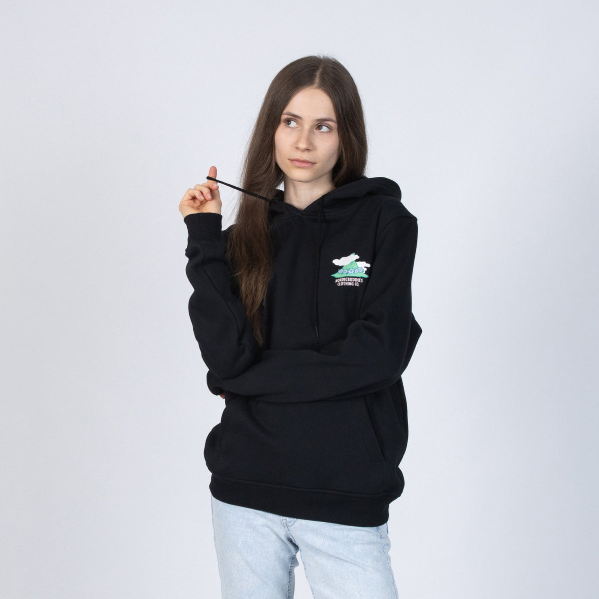 Hoodie Snufkin Unisex Black