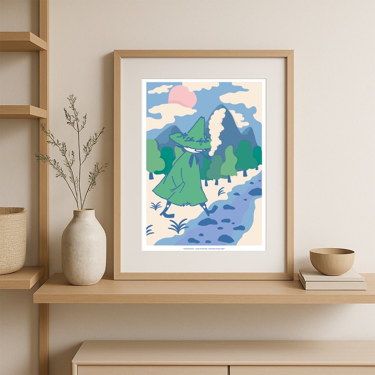 Poster Snufkin Wandering