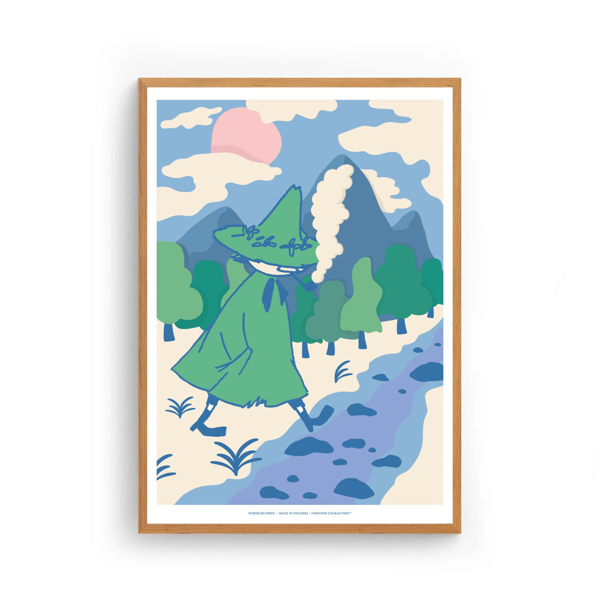 Poster Snufkin Wandering
