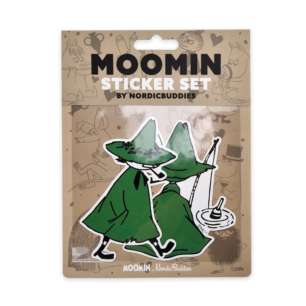 Snufkin Fishing XL Stickers 2 pcs