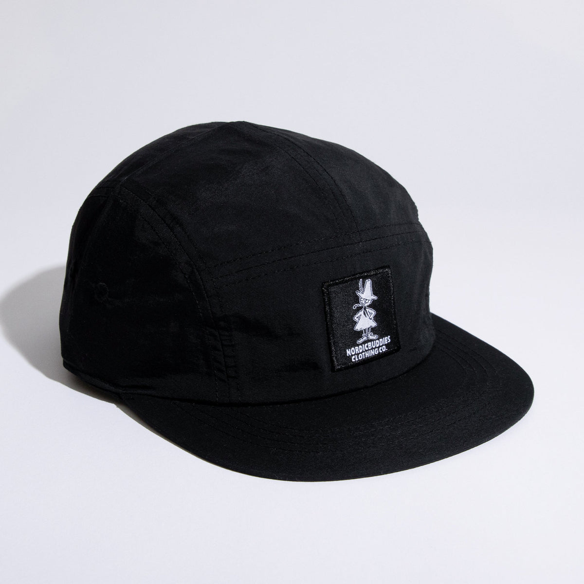 Cap Adult Snufkin Black Nylon