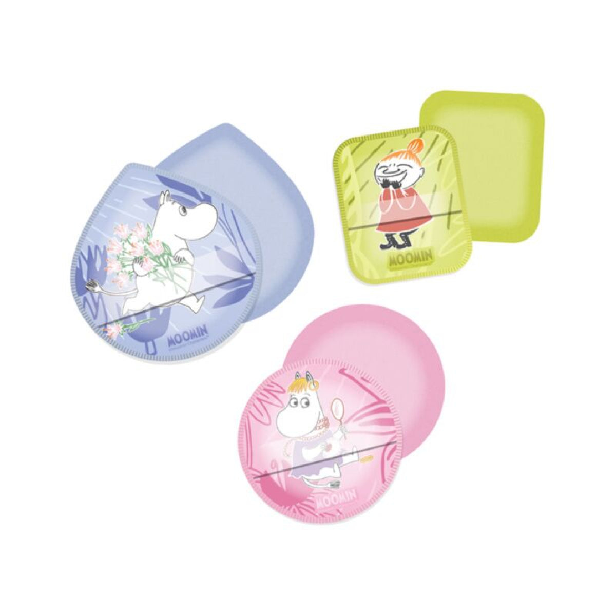 Moomin Tammi Makeup Sponge Set of 3