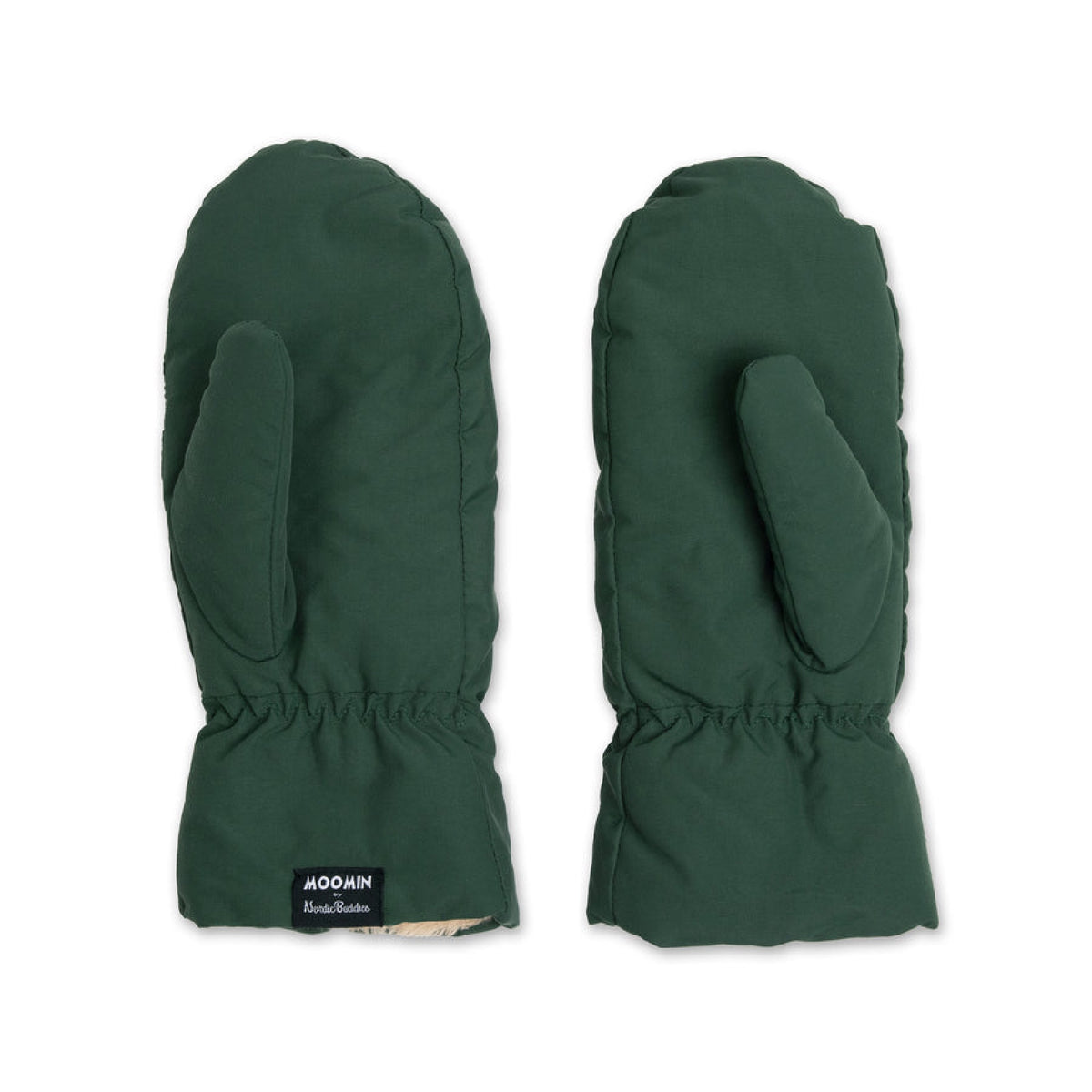 Moomin Puffer Mittens Stinky Green