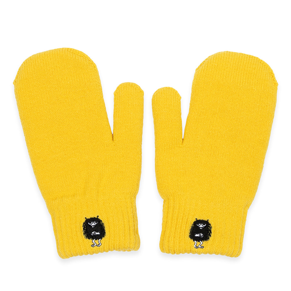 Stinky Adult Mittens Yellow