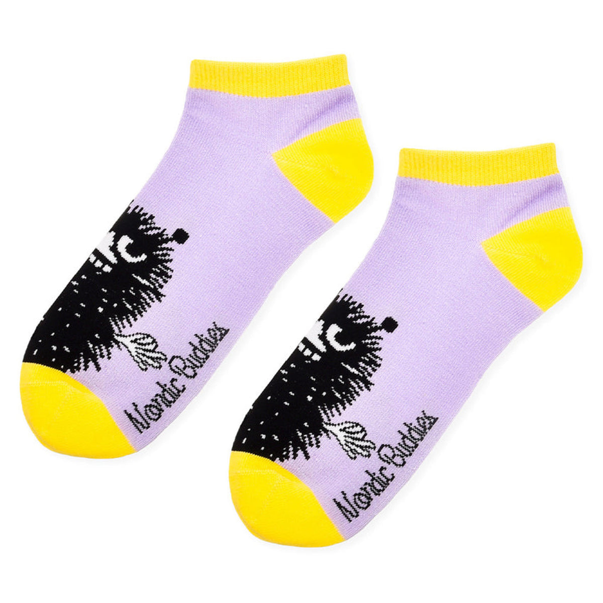 Ankle Socks Stinky Lilac/Yellow