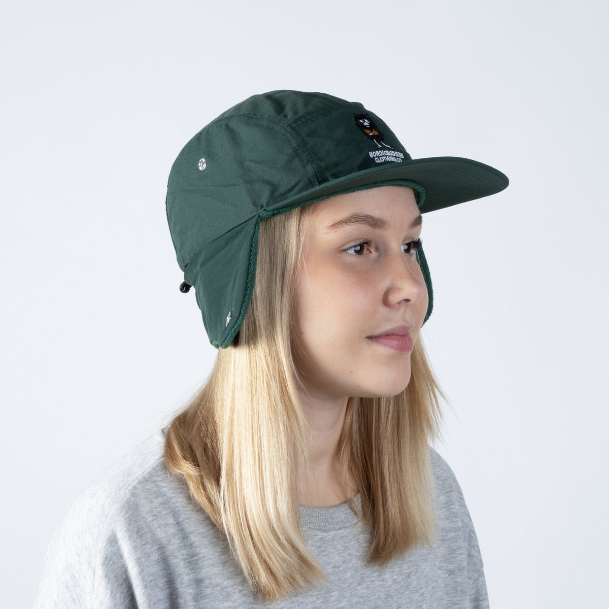 Stinky Nylon Cap With Ear Warmer
