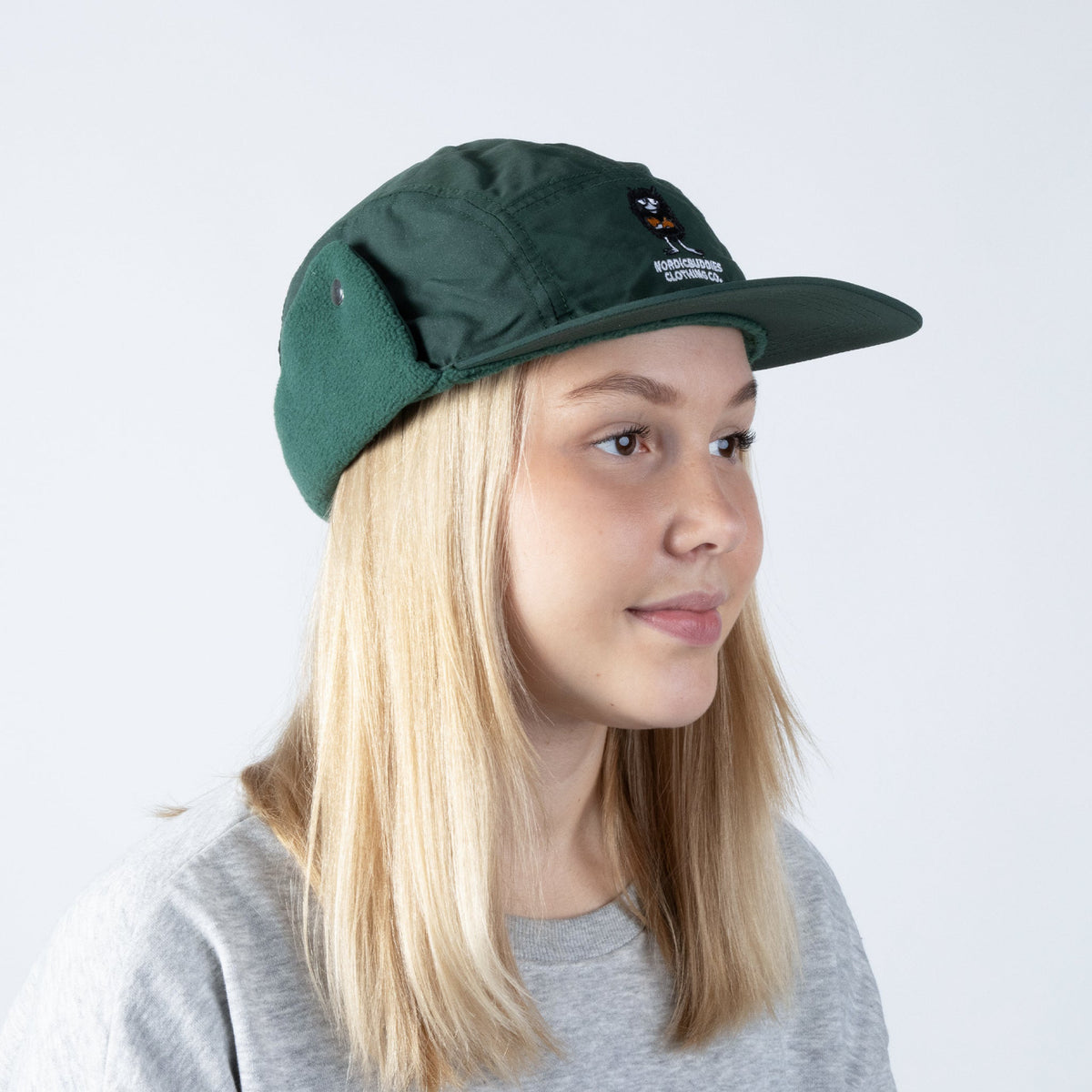 Stinky Nylon Cap With Ear Warmer