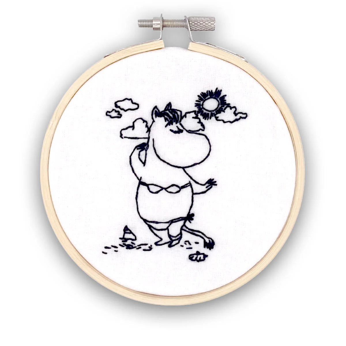 Mini Embroidery Kit Snorkmaiden&#39;s Seaside Style
