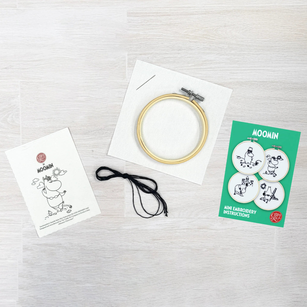 Mini Embroidery Kit Snorkmaiden&#39;s Seaside Style
