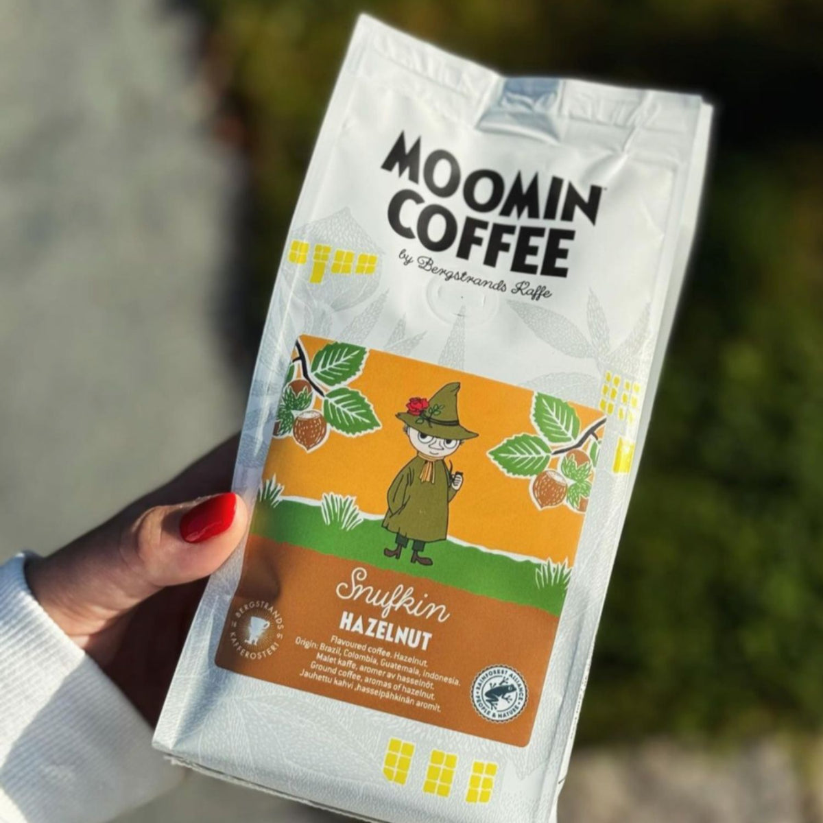 Moomin Coffee Snufkin hazelnut