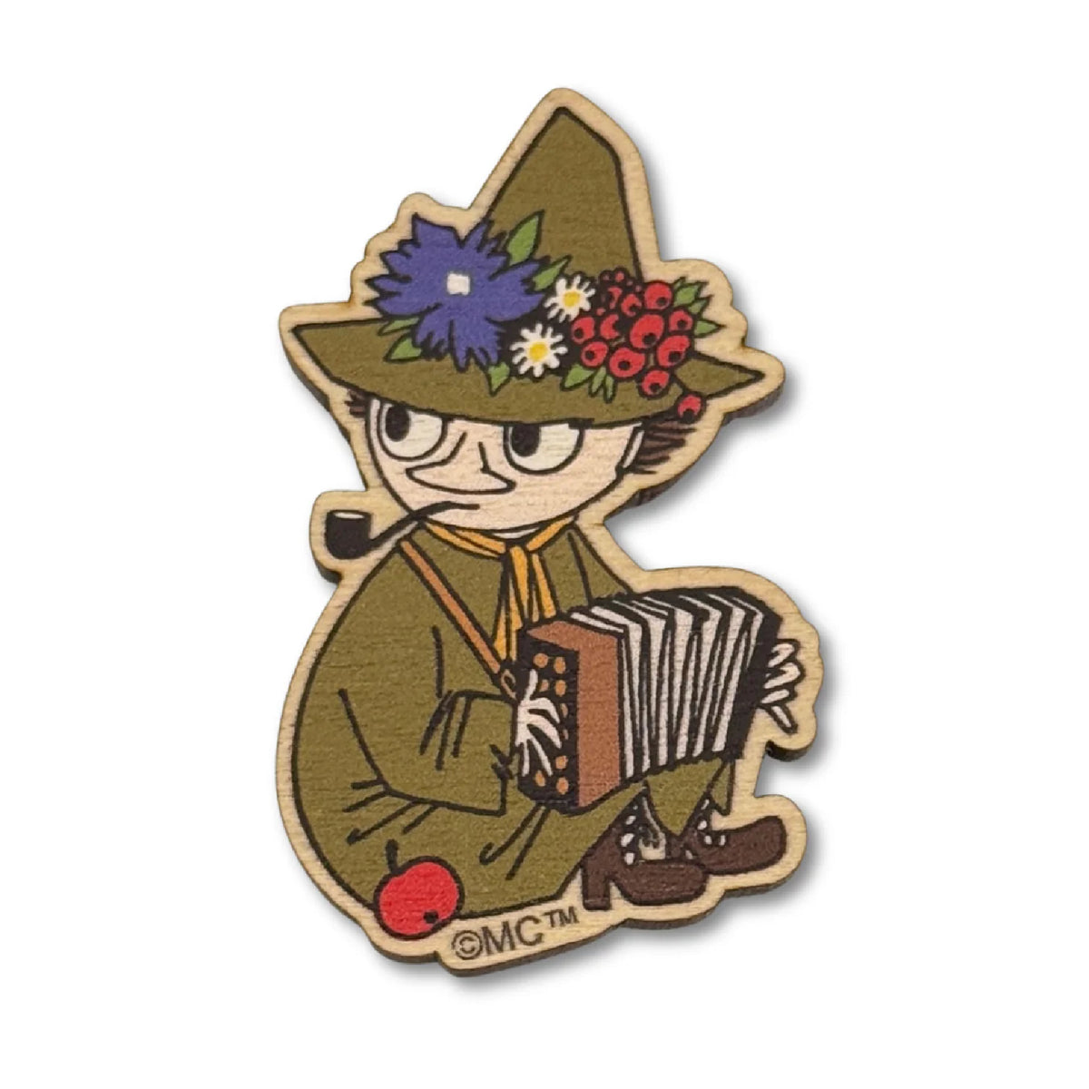 Snufkin Wooden Needle Minder