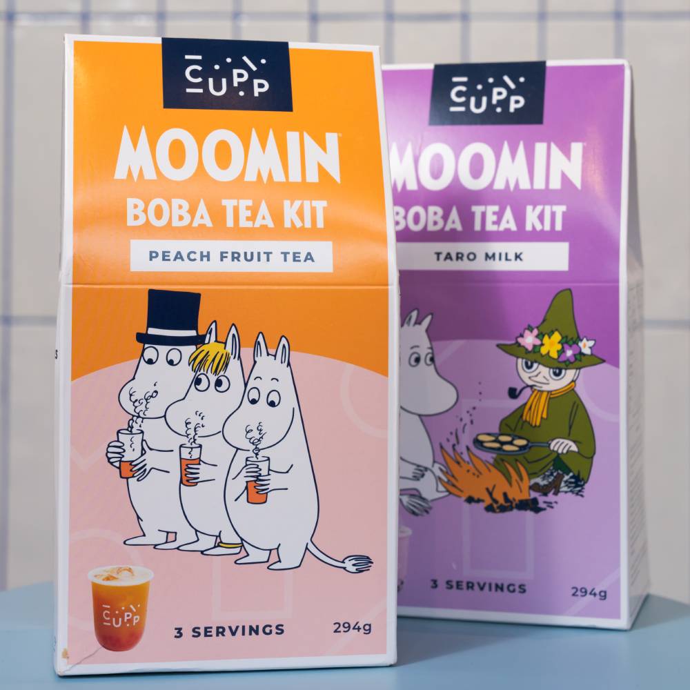 Moomin Boba Tea Kit Peach Fruit