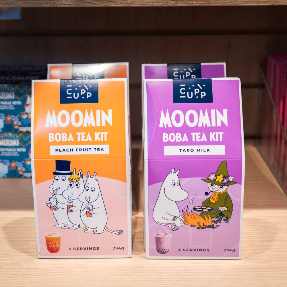 Moomin Boba Tea Kit Peach Fruit