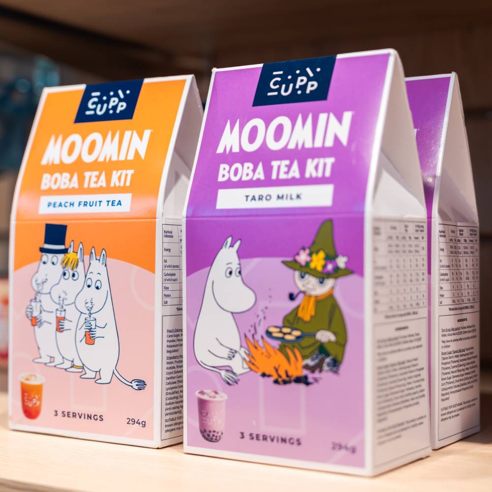 Moomin Boba Tea Kit Peach Fruit