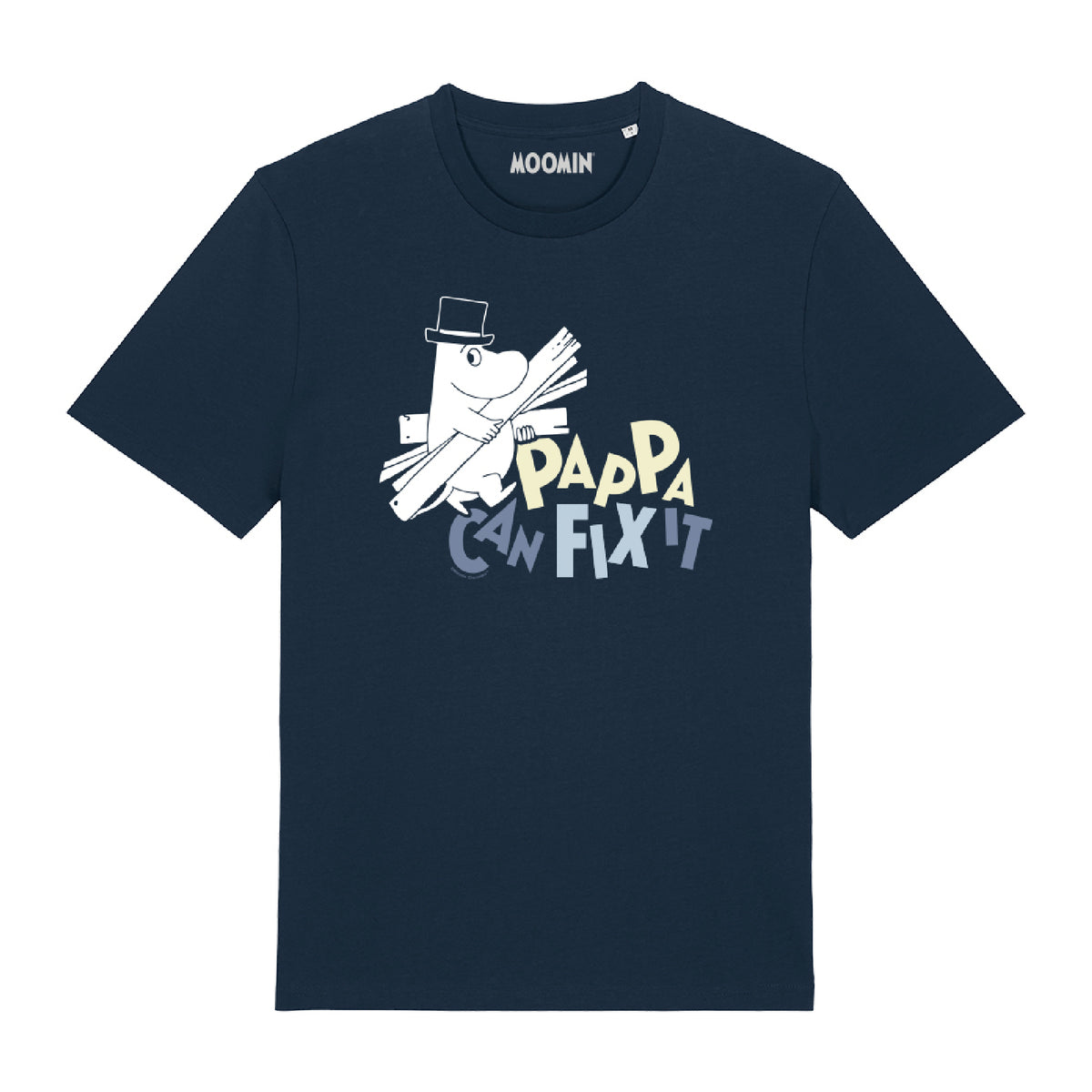 Moomin T-Shirt Moominpappa Can Fix It