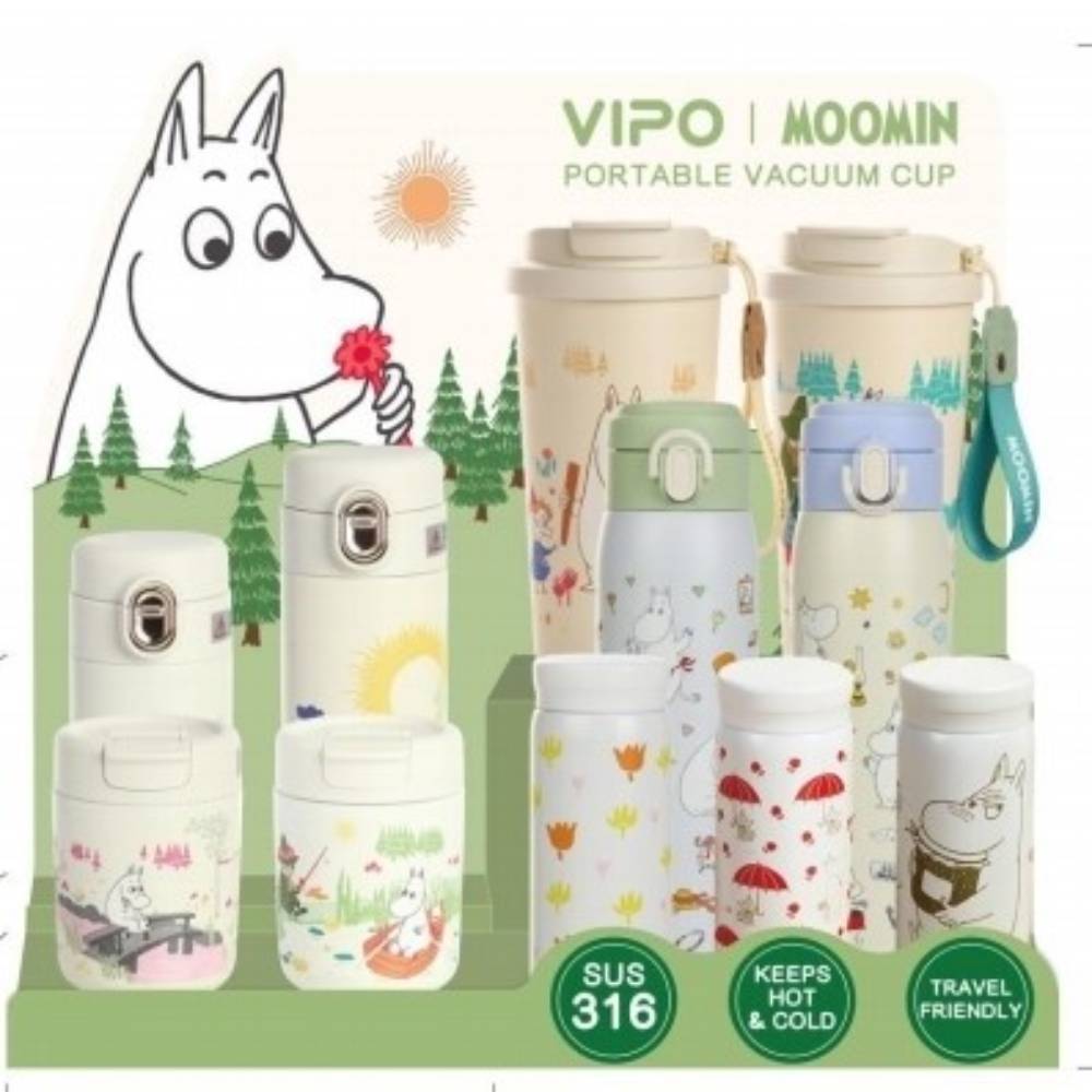 Moomin Birthday Vacuum Cup 450ml - The Official Moomin Shop