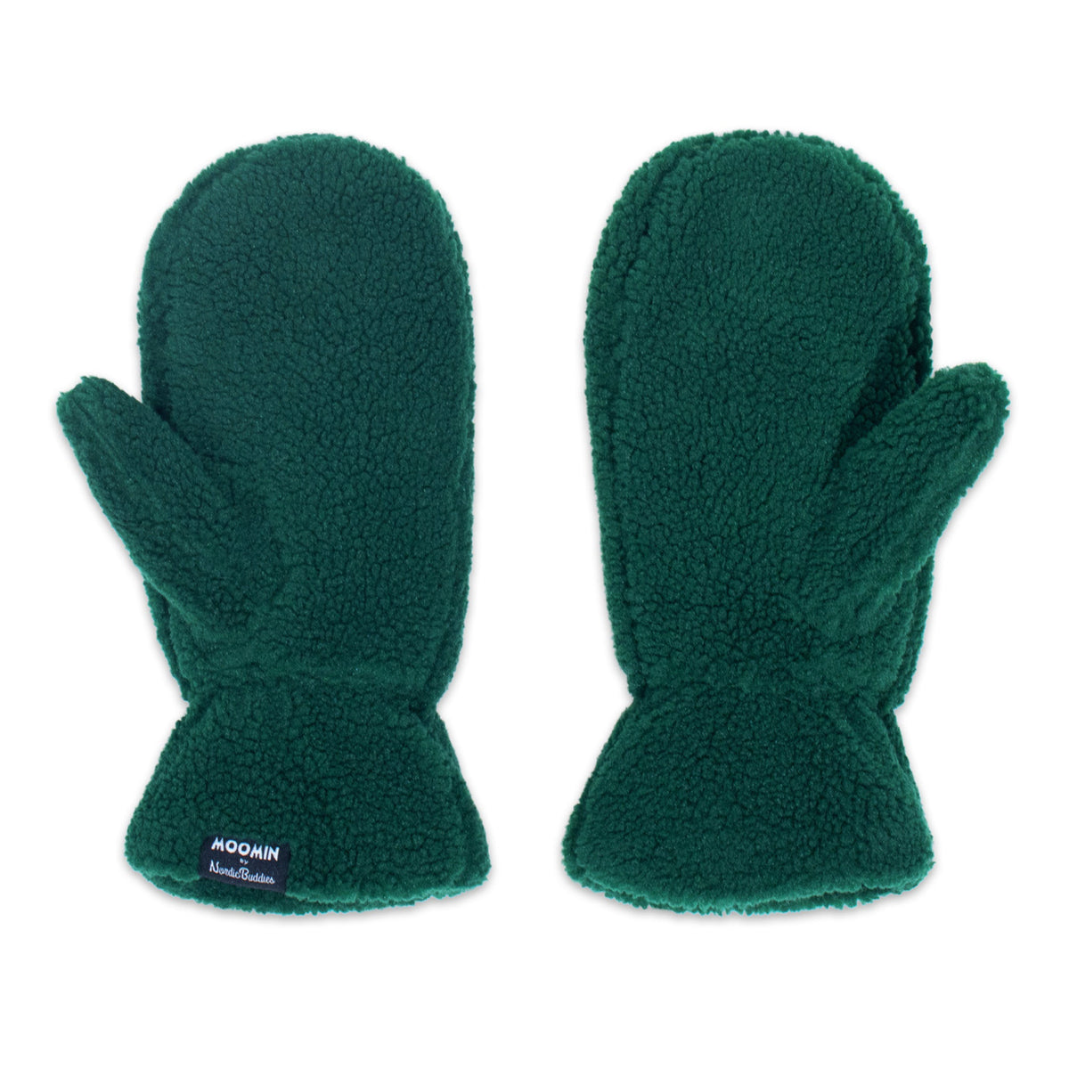 Moomin Fluffy Mittens Snufkin Green