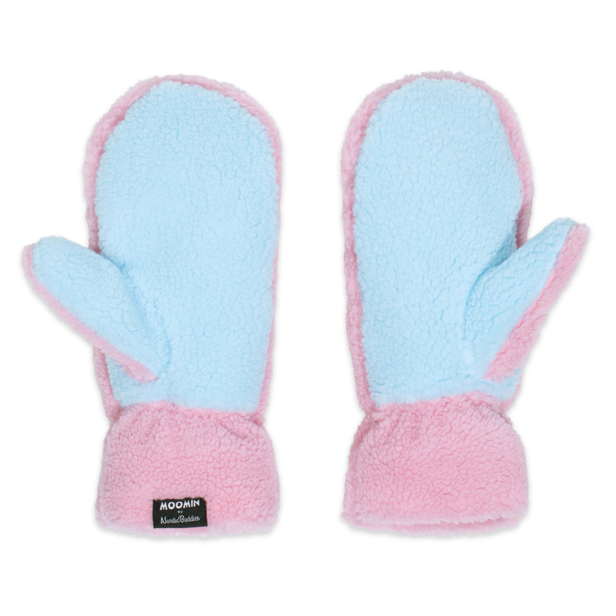 Moomin Fluffy Mittens Moomintroll Pink