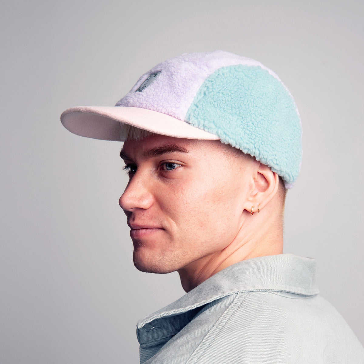 Moomintroll Fleece Cap Green/Lilac