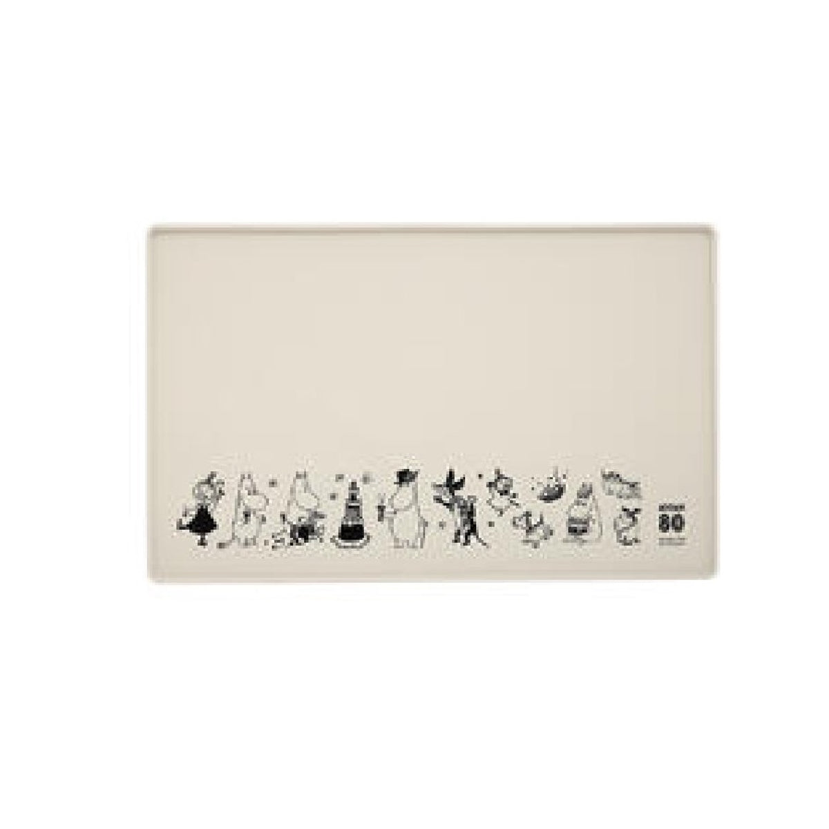 Moomin For Pets Place Mat Moomin 80th anniversary  47 x 30 cm