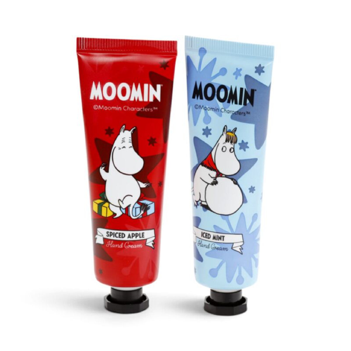 Moomin Christmas Moisturising Hand Cream 30 ml Spiced Apple Or Iced Mint