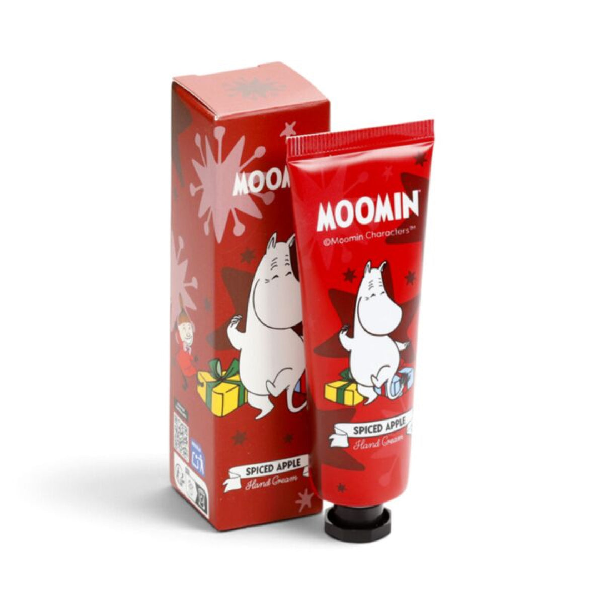 Moomin Christmas Moisturising Hand Cream 30 ml Spiced Apple Or Iced Mint