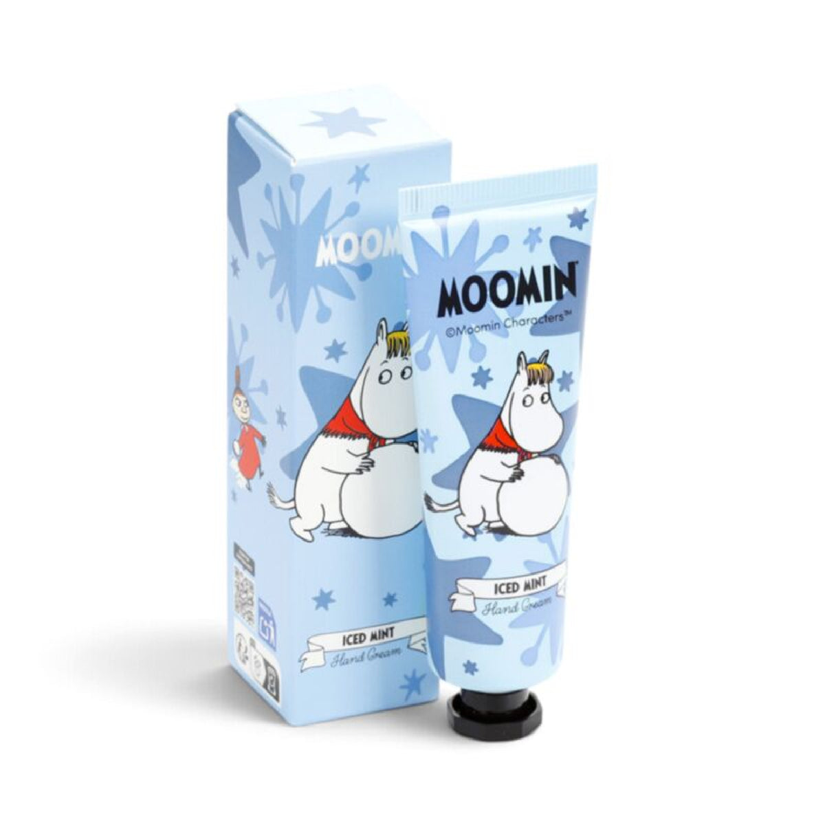 Moomin Christmas Moisturising Hand Cream 30 ml Spiced Apple Or Iced Mint
