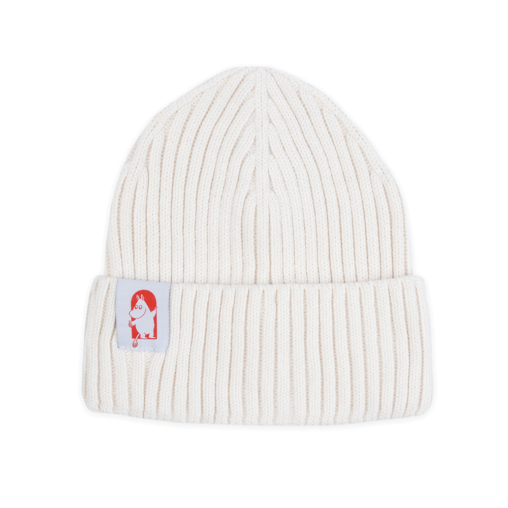 MOOMIN 80 Adult Beanie White - Red Cross