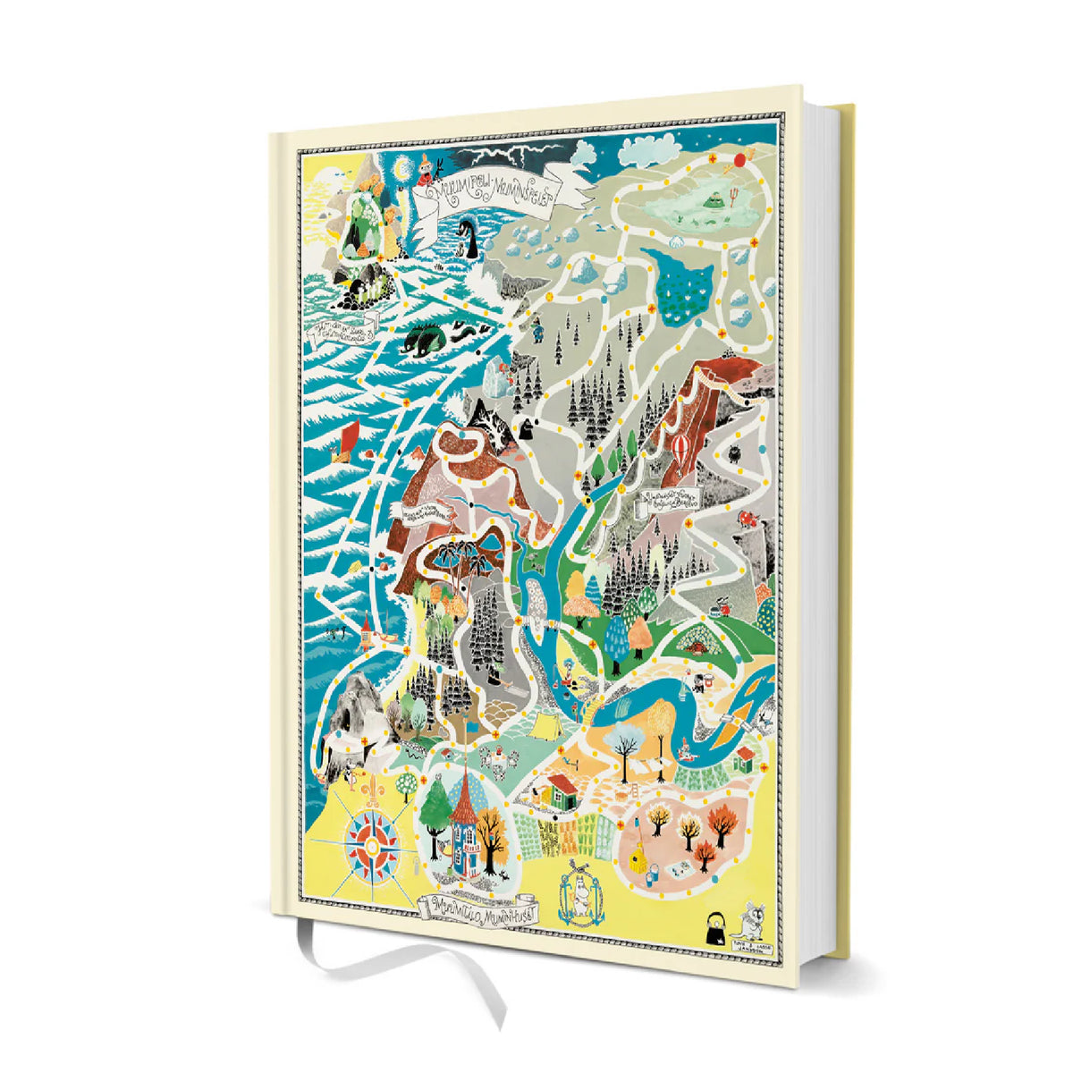 Moomin Game Hardcover Notebook A5