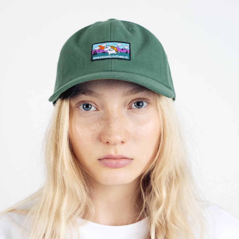 Cap Adult Moomintroll Wandering Green