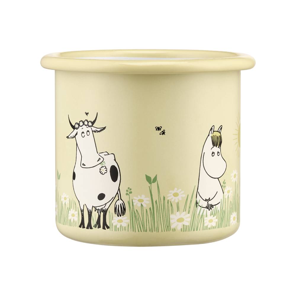 Moomin Meadow Mug Yellow 2.5 dl