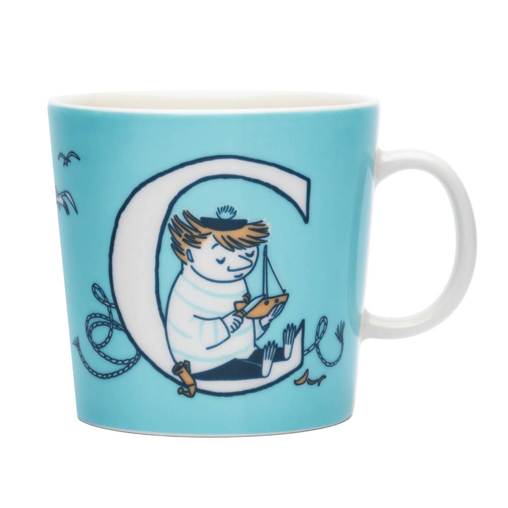 Moomin  Mug 0.4 L ABC Letter C
