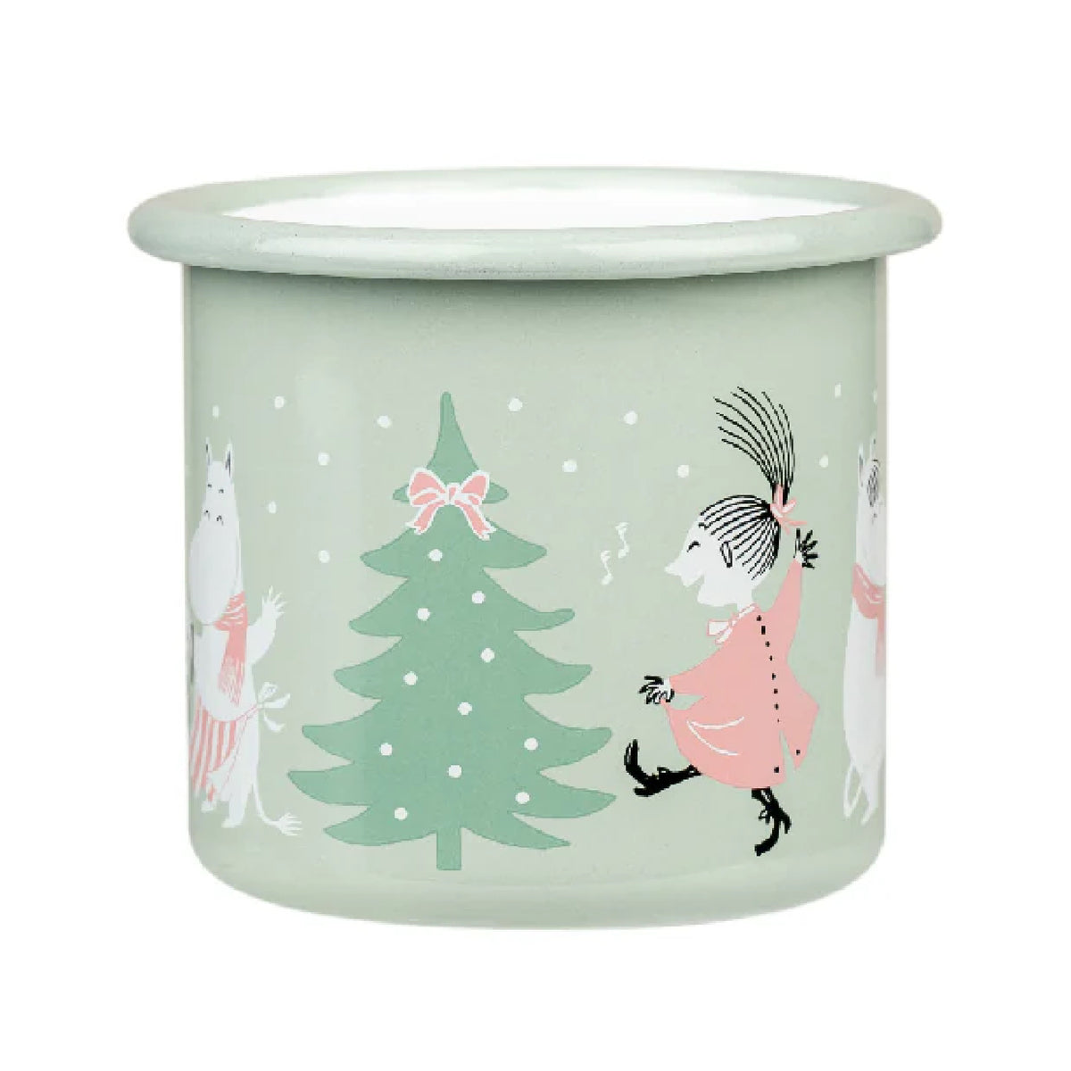 Moomin Enamel Mug 2.5 dl Festive Spirits