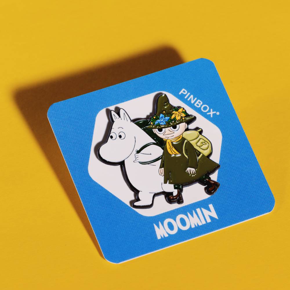 Moomintroll &amp; Snufkin Travelling Pin