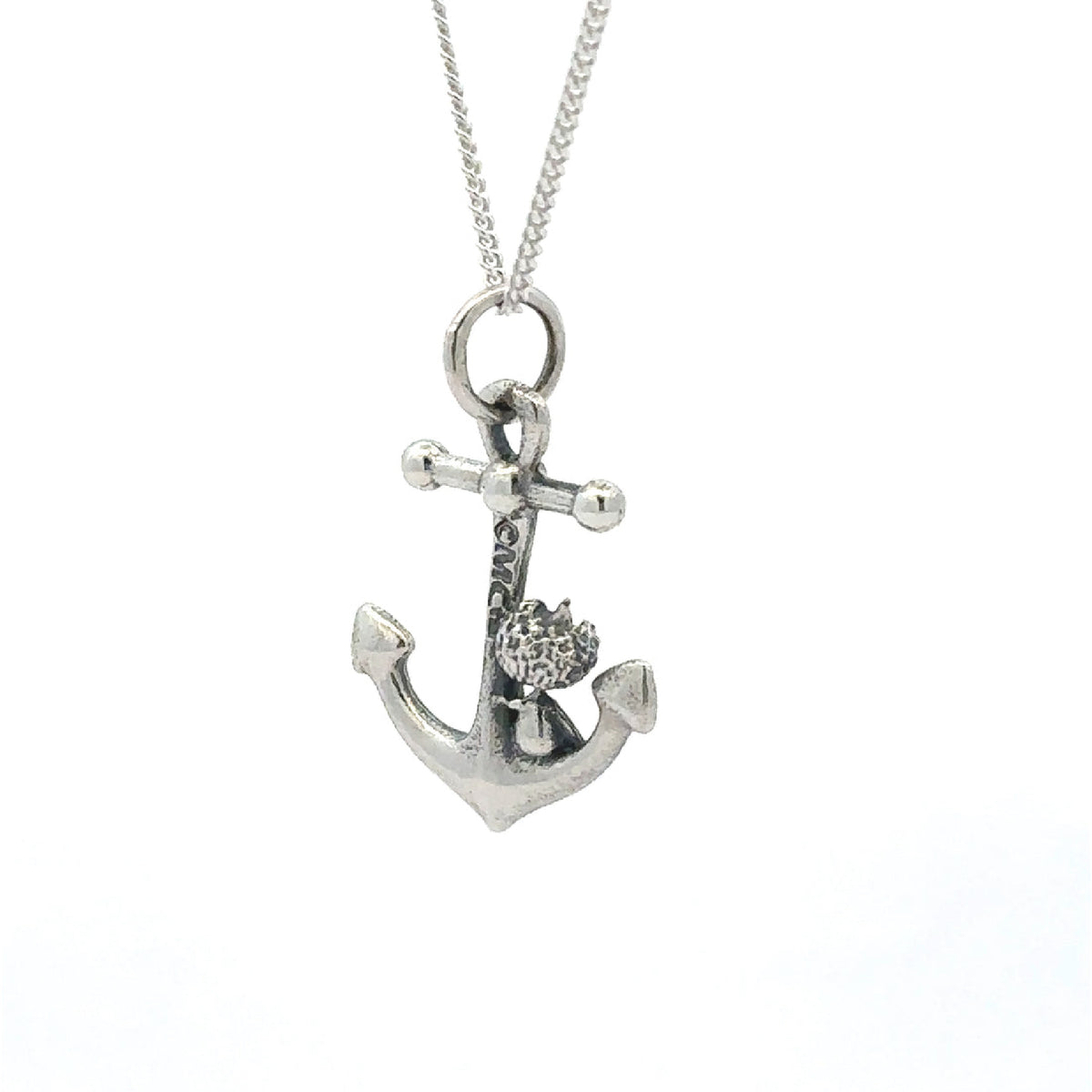 Anchor Bob Necklace (Sterling Silver)