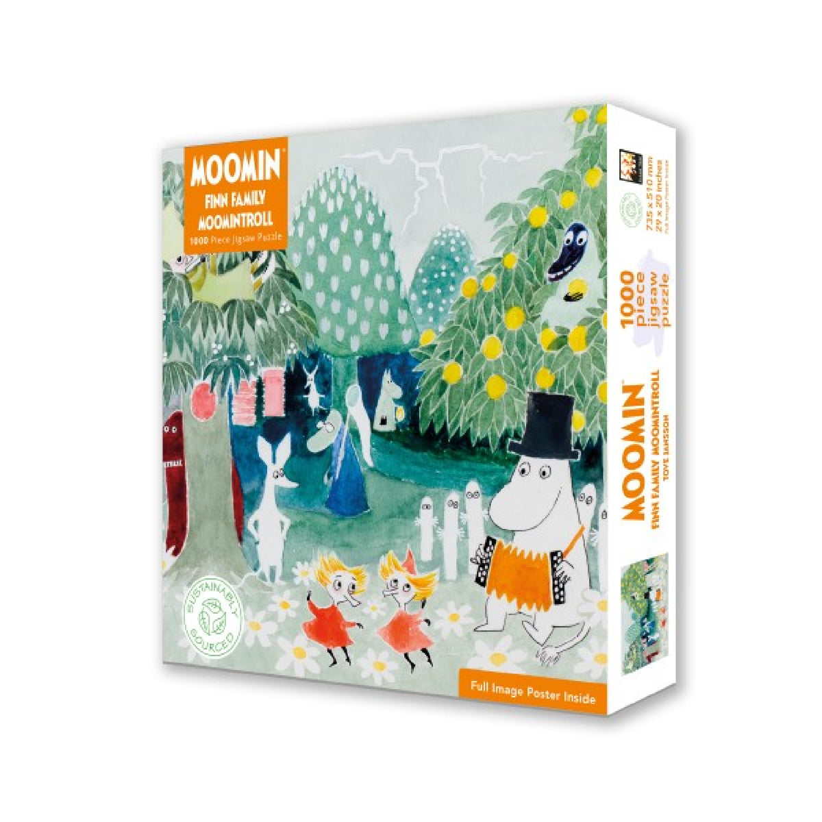 Moomin Jigsaw Puzzle 1000 pieces Finn Family Moomintroll