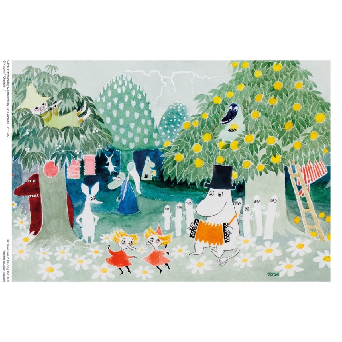Moomin Jigsaw Puzzle 1000 pieces Finn Family Moomintroll