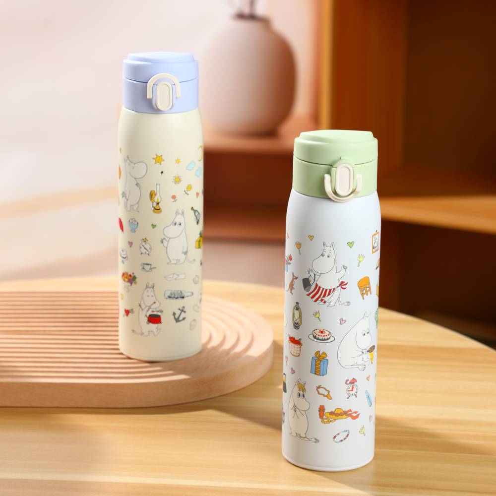 Moomin Birthday Vacuum Cup 450ml - The Official Moomin Shop
