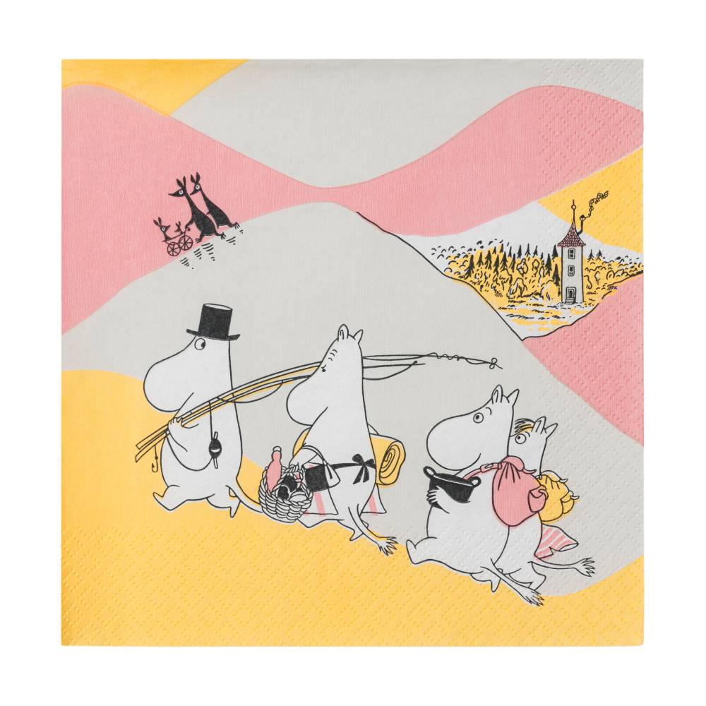 Moomin Family Time Paper Napkins 33 cm