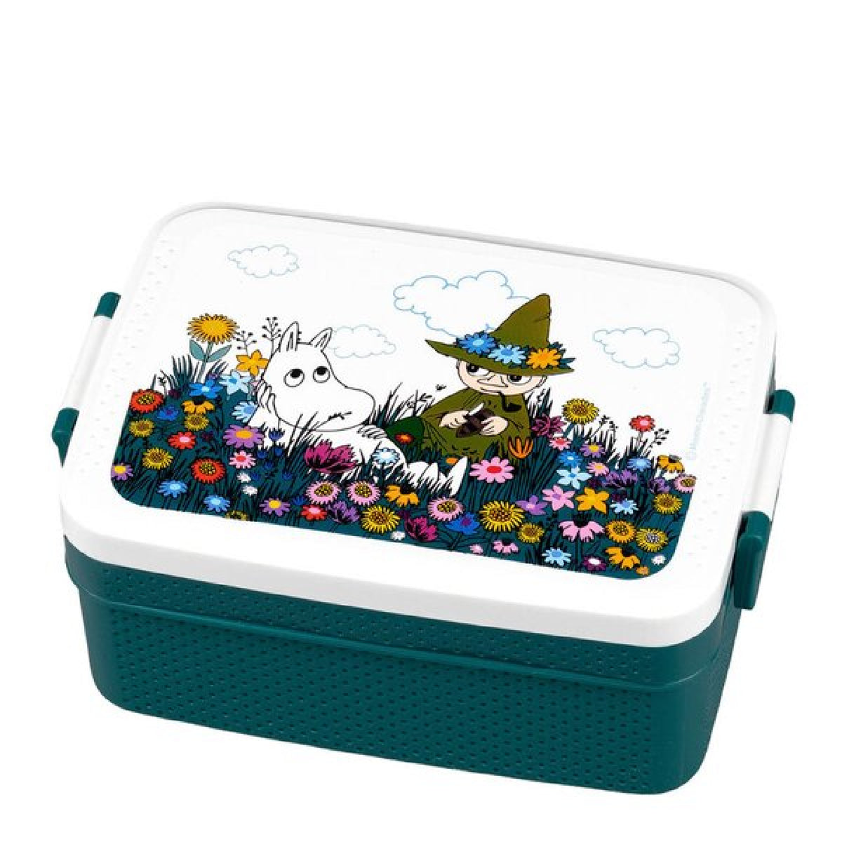 Moomin Meadow Lunchbox Green