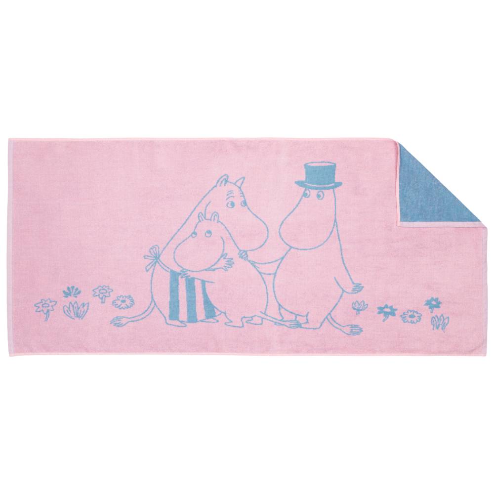 Moomin Family Time Bath Towel 70 x 140 cm