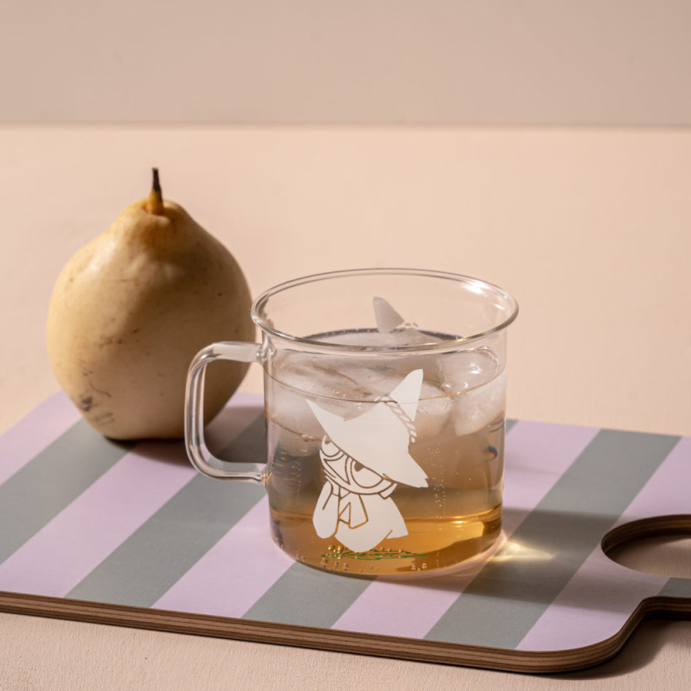 Moomin Glass Mug Clear Set of 4 Bundle - Muurla
