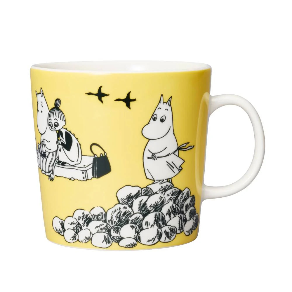Moomin Blue & Yellow Mugs 0.4 L Bundle