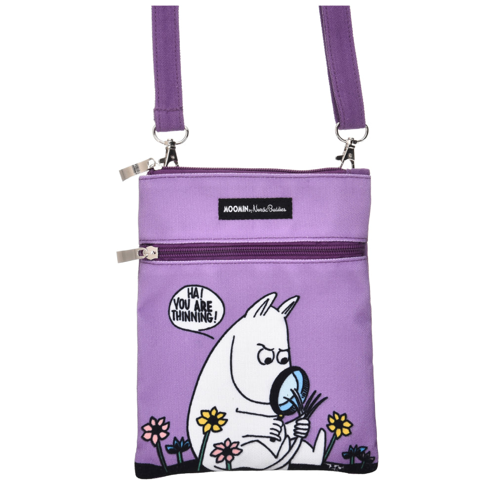 Neck Bag Moomintroll Exploring Lilac