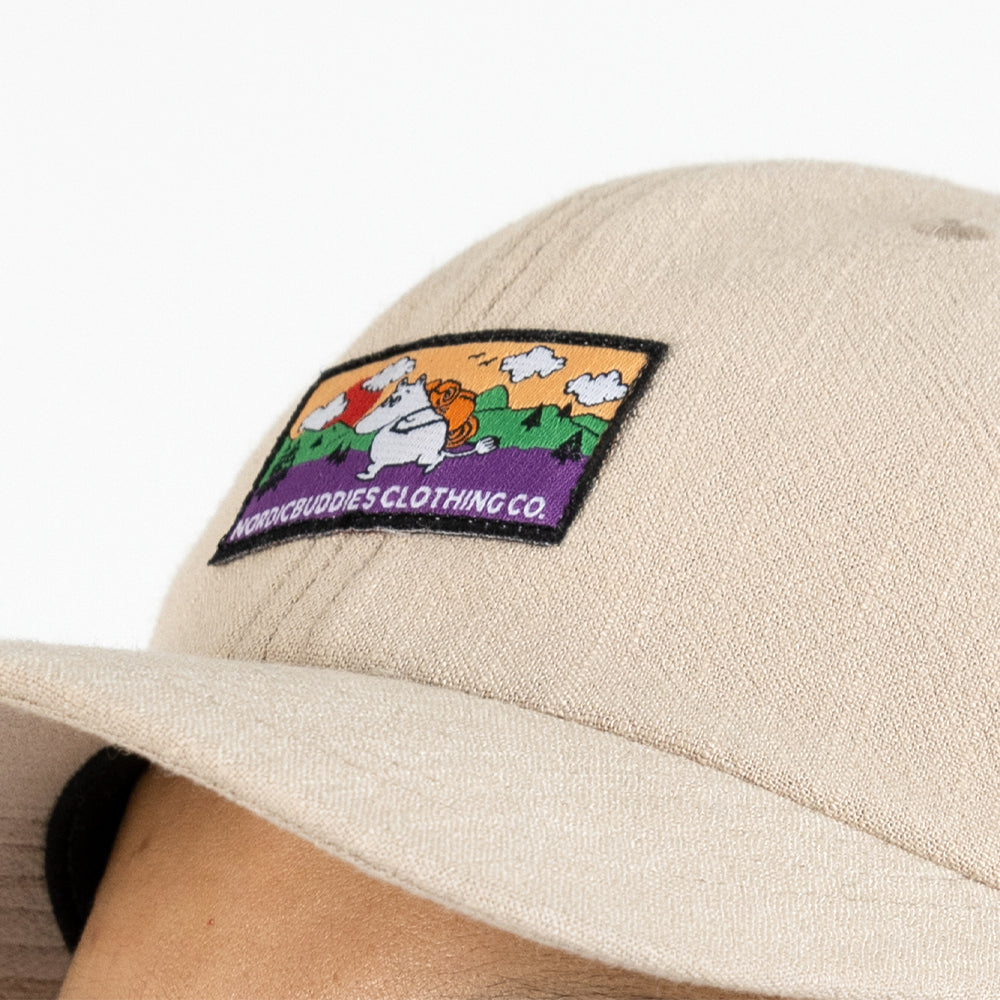 Cap Adult Moomintroll Wandering Beige