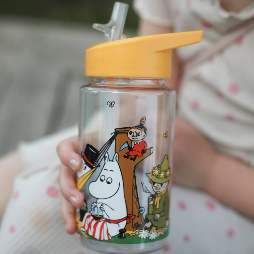 Moomin  Water Bottle Picnic Yellow