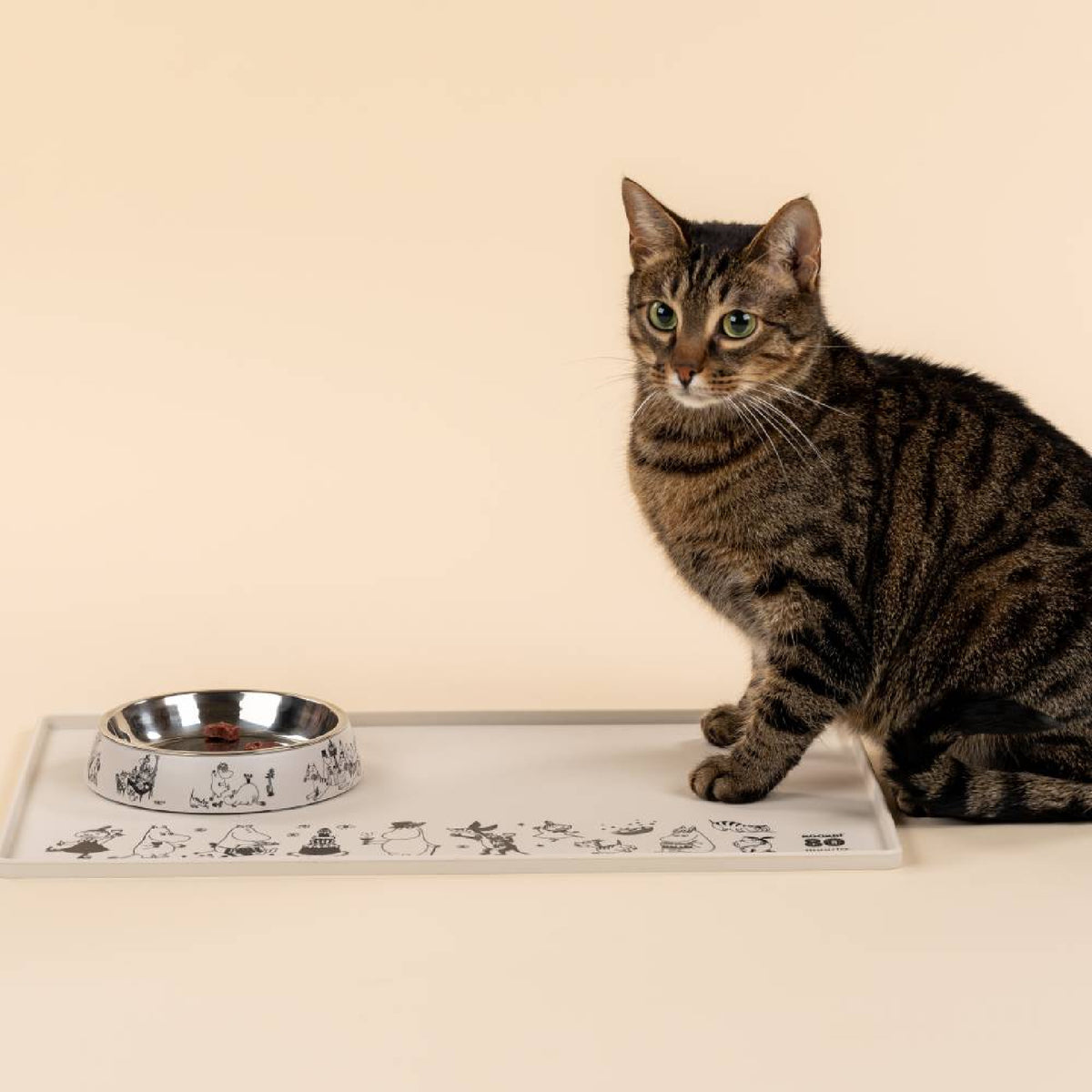 Moomin For Pets Cat Food Bowl Moomin 80